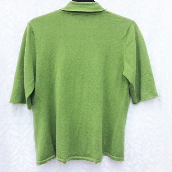 Holiday Eileen Fisher Cotton Cashmere Cardigan Sm - Picture 2 of 7